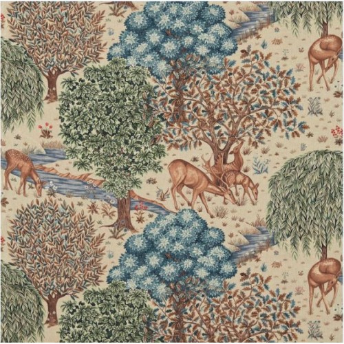 Ткань Morris THE BROOK 224561, 226467 - The Craftsman Fabrics, 226708 - Compilation Fabric