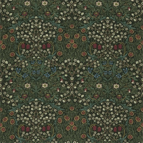 Ткань Morris BLACKTHORN DMFPBL201(226442 kat. The Craftsman Fabrics, art. PR8596/1 kat. Morris Volume III )