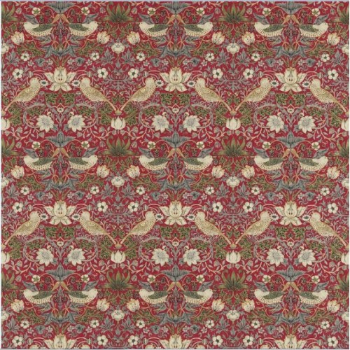 Ткань Morris STRAWBERRY THIEF 220312 (226462 каталог The Craftsman Fabrics)