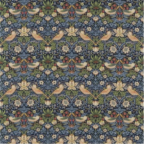 Ткань Morris STRAWBERRY THIEF 220313 (226463 каталог The Craftsman Fabrics)